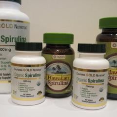 Healthy Origins オーガニックスピルリナ 500 Mg 7 錠入り Iherb