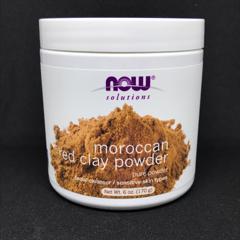 3 Pack Now Foods Red Clay Powder Moroccan 6 oz