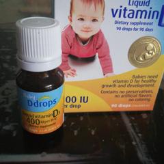Ddrops Baby Liquid Vitamin D3 400 Iu 008 Fl Oz 25 Ml