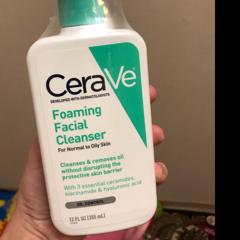cerave renewing sa cleanser iherb