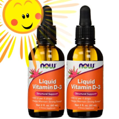 Now Foods Liquid Vitamin D 3 2 Fl Oz 60 Ml Iherb