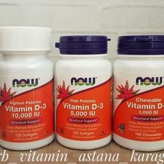 Now Foods Vitamin D 3 High Potency 5000 Iu 240 Softgels