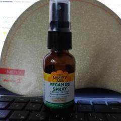 Country Life Vitamin D3 Spray Vanilla Bean Flavor 2000