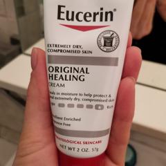 Eucerin Original Healing Cream For Extremely Dry Compromised Skin Fragrance Free 16 Oz 454 G Iherb
