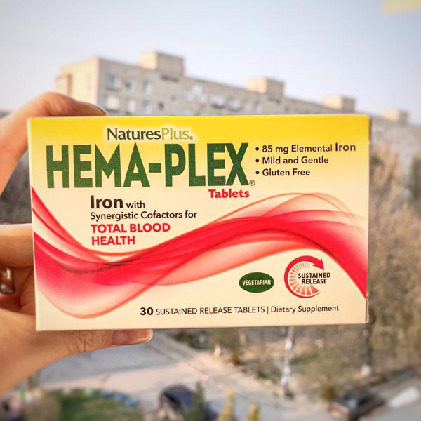 Отзывы (340) Hema-Plex, 30 таблеток с длительным высвобождением, как ...