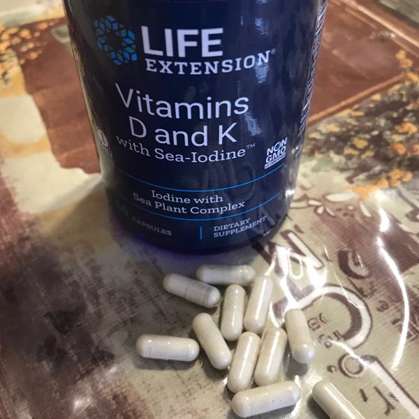 Відгуки (223) Вітаміни D і K з морським йодом, 60 капсул, як брати, де купити