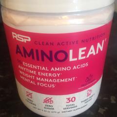 Rsp Nutrition Aminolean Essential Amino Acids Anytime Energy Fruit Punch 9 52 Oz 270 G