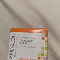 Download Andalou Naturals Glycolic Mask Pumpkin Honey Brightening 1 7 Oz 50 G Iherb Yellowimages Mockups