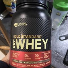 Optimum Nutrition Gold Standard 100 Whey ゴールドスタンダード100 ホエイ エクストリームミルクチョコレート 2 27kg 5ポンド Iherb