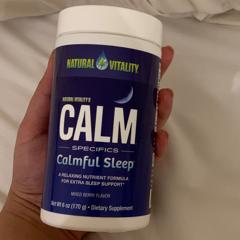 Natural Vitality Calm Specifics Calmful Sleep Mixed Berry Flavor 6 Oz 170 G Iherb