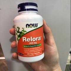 Now Foods Relora レロラ 300mg ベジカプセル120粒 Iherb