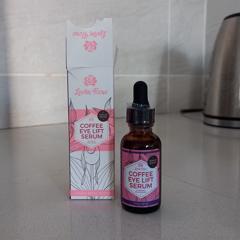 leven rose coffee eye lift serum