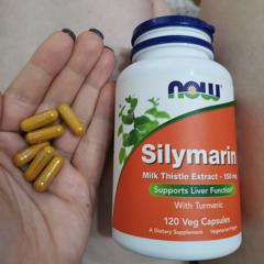 Now Foods Silymarin Milk Thistle Extract 150 Mg 1 Veg Capsules Iherb