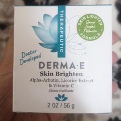 derma e lightening cream