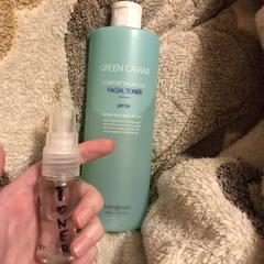 green caviar comfort balancing facial toner