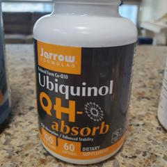 Jarrow Formulas Ubiquinol Qh Absorb 100 Mg 1 Softgels Iherb