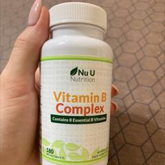 Tijd Treble bestuurder Nu U Nutrition, Vitamin B Complex, 180 Vegan Tablets