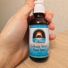 Source Naturals Wellness Colloidal Silver Nasal Spray 10 Ppm 2 Fl Oz 59 14 Ml Iherb