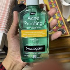neutrogena acne proofing gel cleanser review