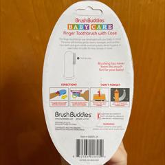 brush buddies baby care finger toothbrush