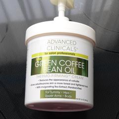 Green Coffee Bean Oil Anti-Cellulite Slimming Cream - Advanced Clinicals