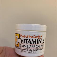fruit of the earth vitamin e skin care cream 4 oz cream
