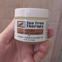 Tea Tree Therapy ティーツリー アンティセプティックオイントメント 消毒軟膏 2 Oz 57 G Iherb