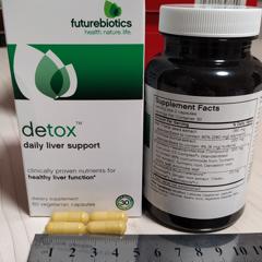 Futurebiotics 解毒 毎日の肝臓サポート 60粒 ベジタリアンカプセル Iherb