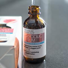 advanced clinicals 10 glycolic serum