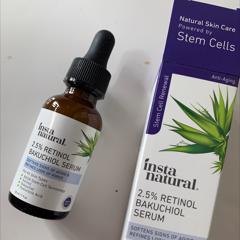 instanatural 2.5 retinol bakuchiol serum