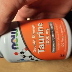 Now Foods タウリン ダブルストレングス 1 000mg ベジカプセル100粒 Iherb