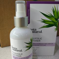 instanatural 7 glycolic aha toner