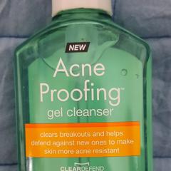 neutrogena acne proofing gel cleanser review