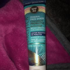 pacifica mineral face shade coconut probiotic spf 30