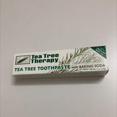 Tea Tree Therapy ティーツリー歯磨き粉 重曹配合 142g 5オンス Iherb
