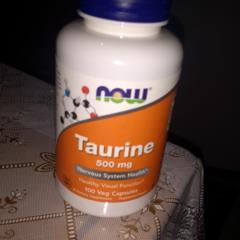 Now Foods タウリン 500 Mg 100粒 Iherb