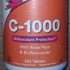 Now Foods C 1000 With Rose Hips And Bioflavonoids 250 Tablets Iherb