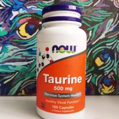 Now Foods タウリン 500 Mg 100粒 Iherb