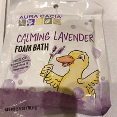 Aura Cacia Calming Foam Bath Lavender 2 5 Oz 70 9 G Iherb