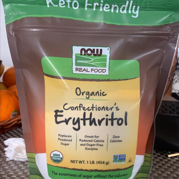 Real Food, Organic Confectioner's Erythritol, 1 lbs (454 g)
