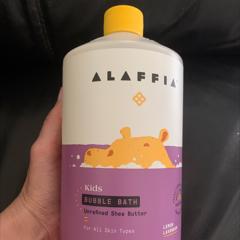 Alaffia 子ども用バブルバス レモンラベンダー 950ml 32液量オンス