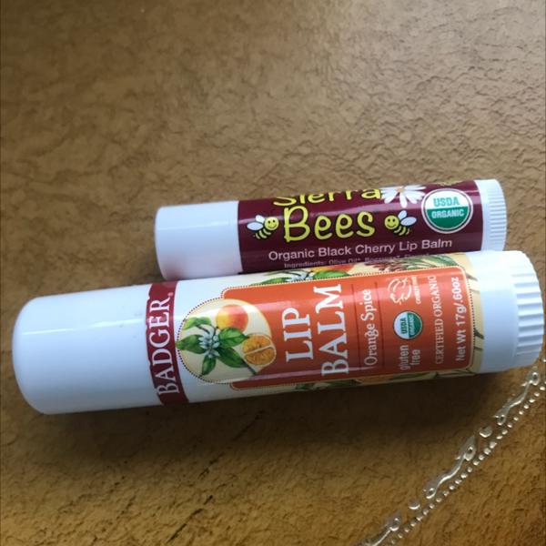 badger orange spice lip balm