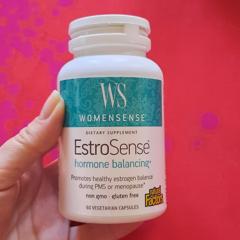 Natural Factors Womensense ウーマン センス Estrosense エストロ センス ホルモンバランス 120ベジカプセル