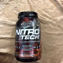 Muscletech, Nitro Tech（ニトロテック）、ホエイペプチド＆アイソ 