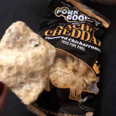 Pork King Good Nacho Cheddar Pork Rinds - 1.75 oz