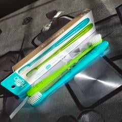 Page 1 - Reviews - Hello, BPA-Free Toothbrushes, Soft, Green/Blue, 2  Toothbrushes - iHerb