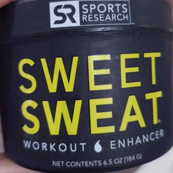  Sports Research Sweet Sweat Waist Trimmer Medium Black &  Yellow 1 Belt