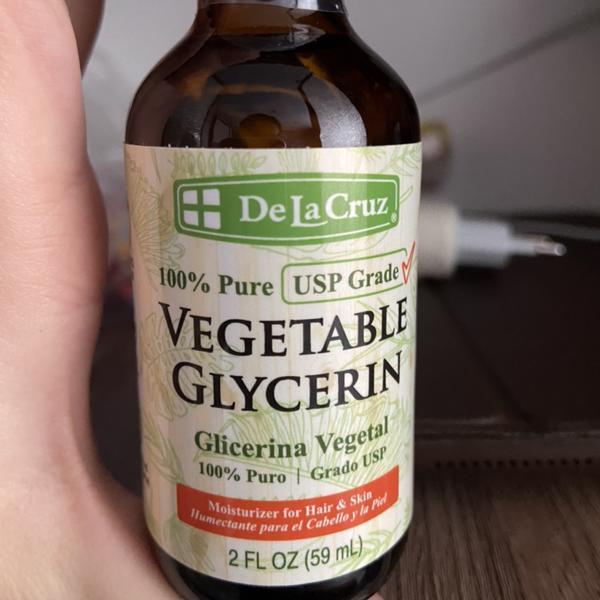 De La Cruz Vegetable Glycerin, 2 fl oz