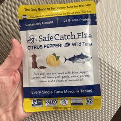 Safe Catch Elite Wild Tuna Citrus Pepper