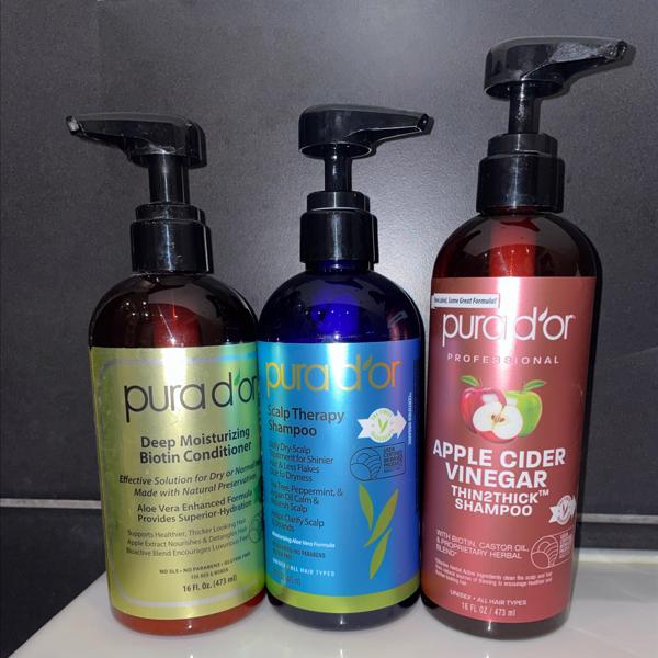 Pura D'or Scalp Therapy Shampoo 16 fl oz (473 ml)